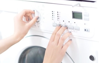 cómo limpiar la goma de la lavadora